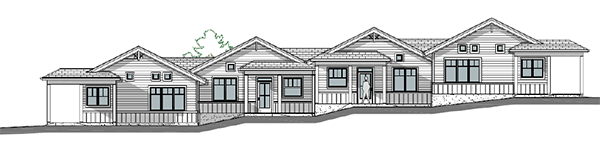Townhome elevation